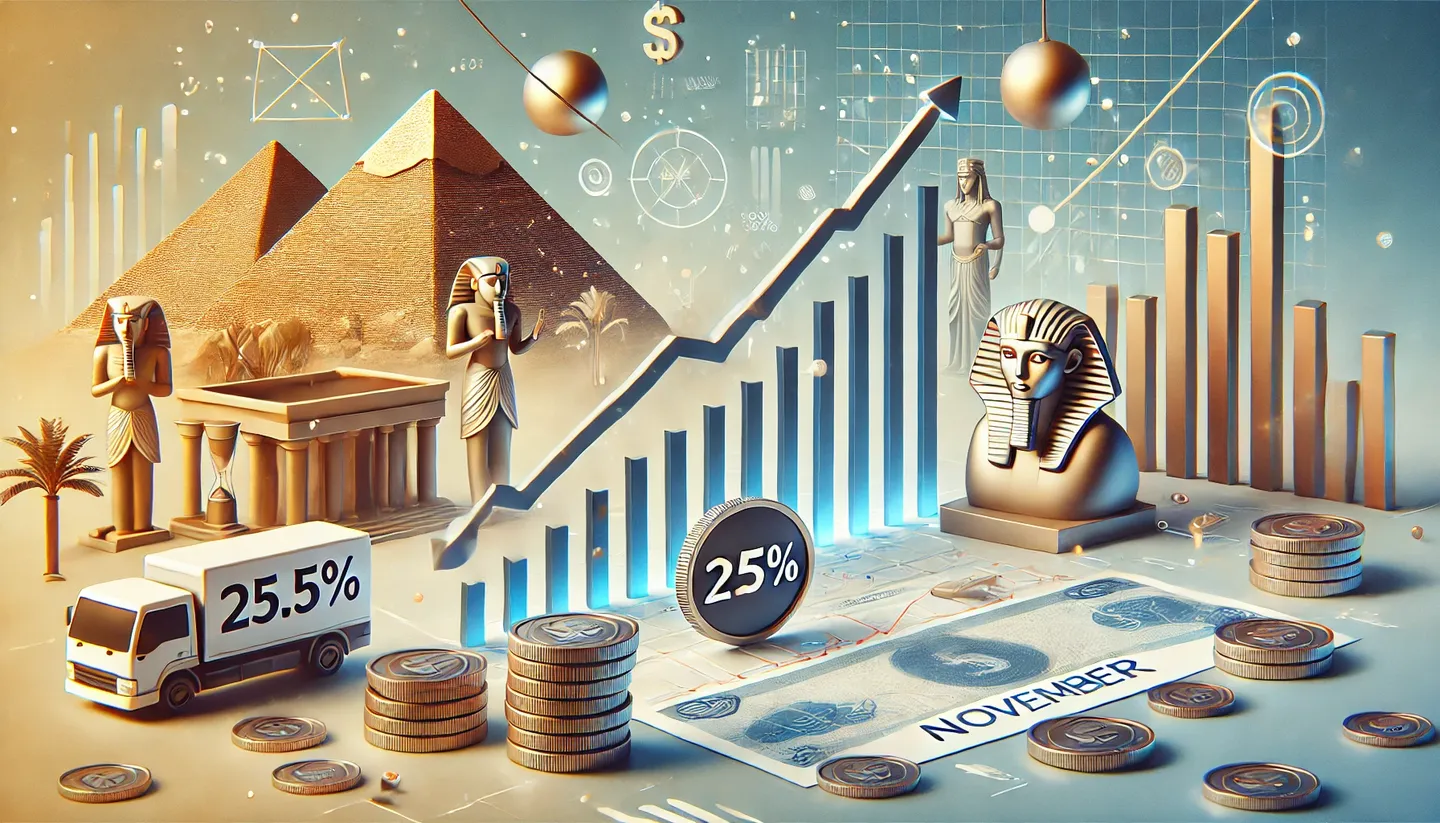 Egypt's Inflation Rate Drops to 25.5% in November: Analyzing the Economic Milestone