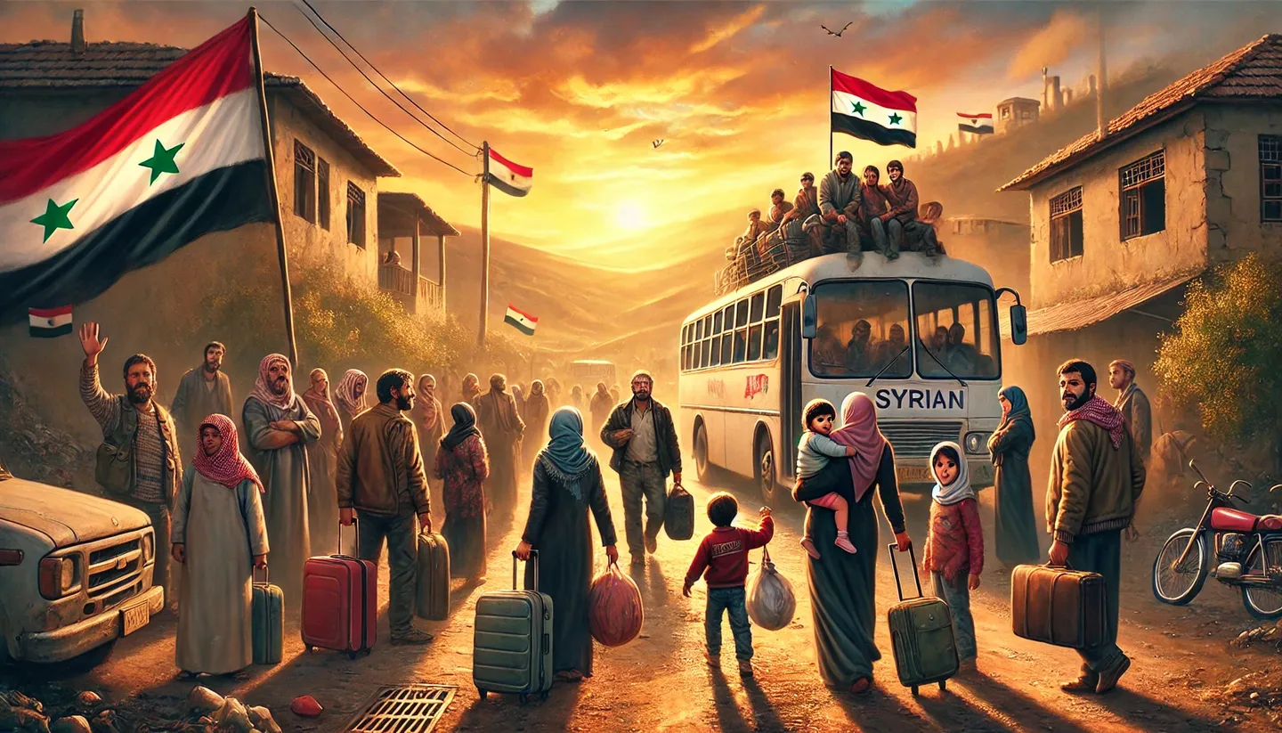 Syrians Reclaim Hope as Thousands Return After Years of Exile