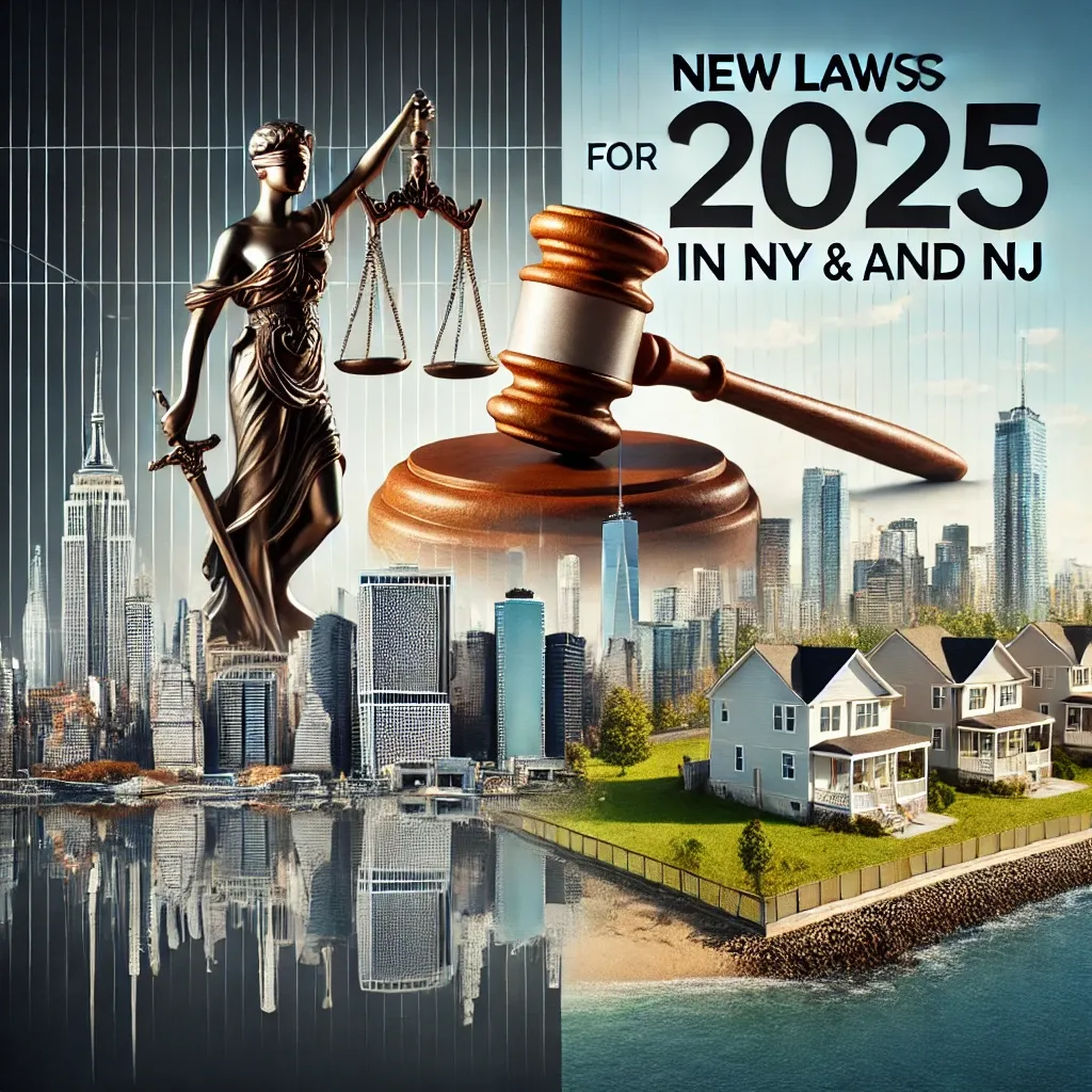 New Laws for 2025 in NY and NJ: What You Need to Know