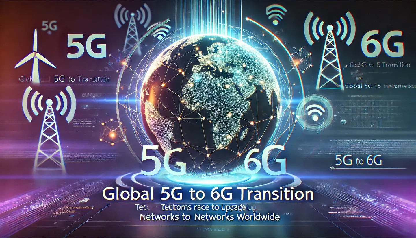 Global 5G to 6G Transition: Telecoms Race to Upgrade Networks Worldwide