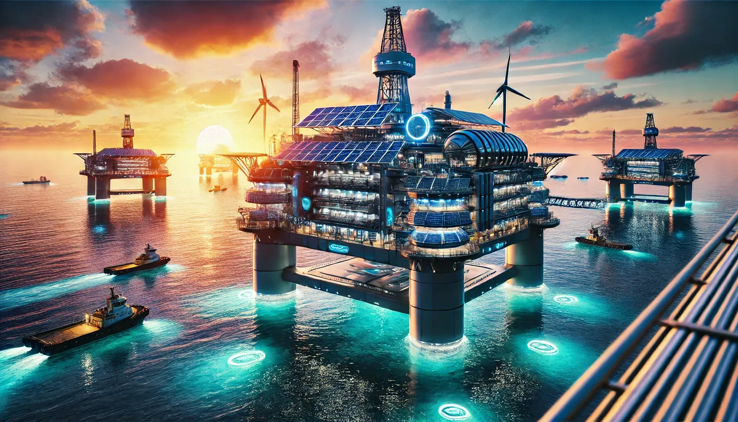 Energy Breakthrough: World’s First Zero-Carbon Oil Rig Launched in the Arabian Gulf
