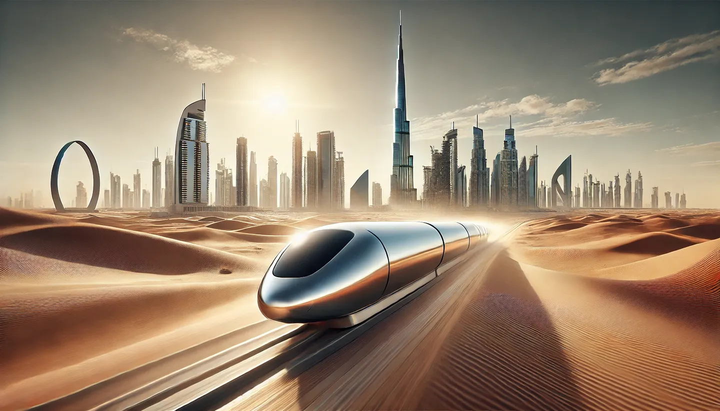 Dubai’s Hyperloop Tests Record-Breaking Passenger Journey