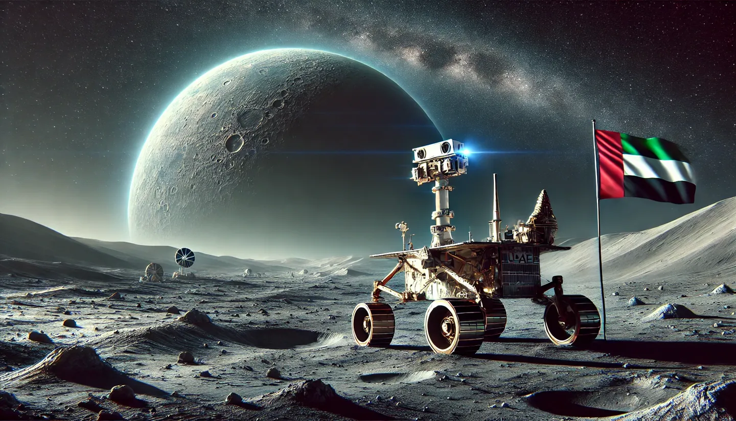 UAE’s Lunar Rover Sends First-Ever High-Definition Images from Moon’s Far Side