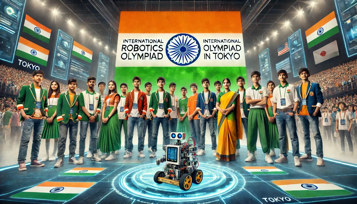 Indian Students Shine at International Robotics Olympiad in Tokyo