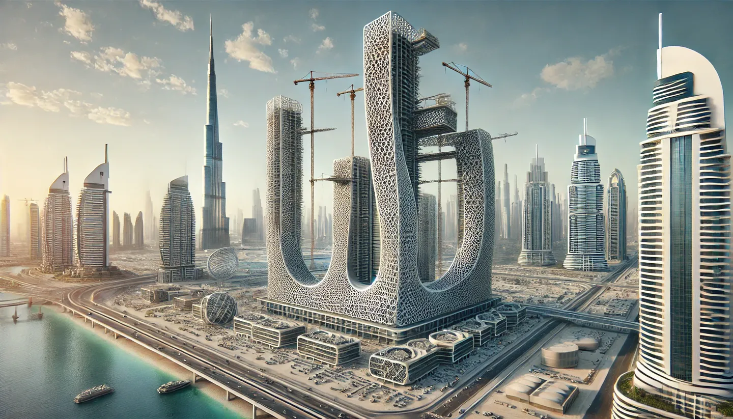 Dubai Constructs World’s First 3D-Printed Skyscraper in Construction Revolution
