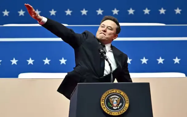 Elon Musk's Hand Gesture Sparks Row: The "Everyone Is Hitler" Attack Explained
