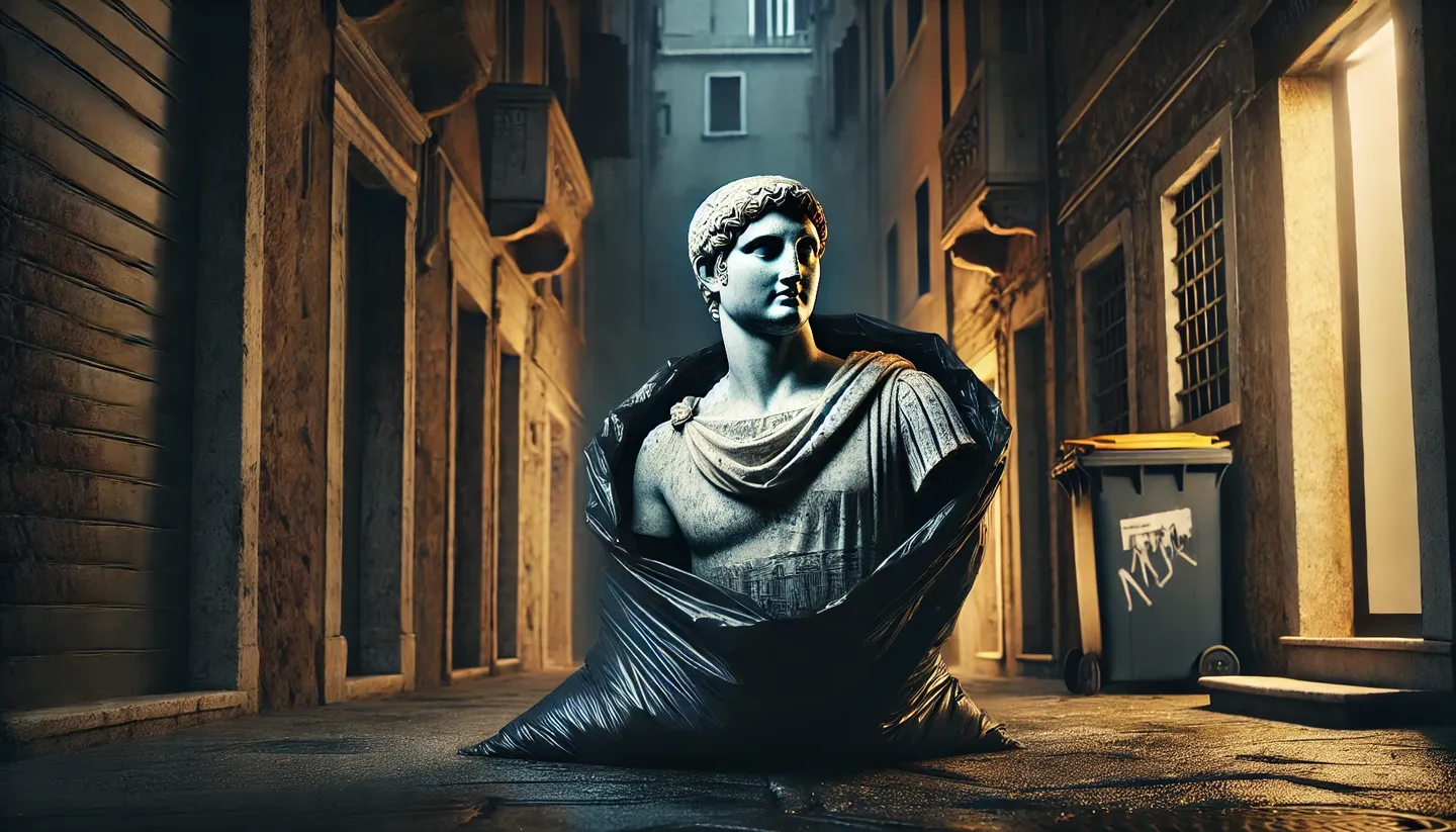 2,000-Year-Old Greek Statue Found Abandoned in Garbage Bag: A Monumental Discovery