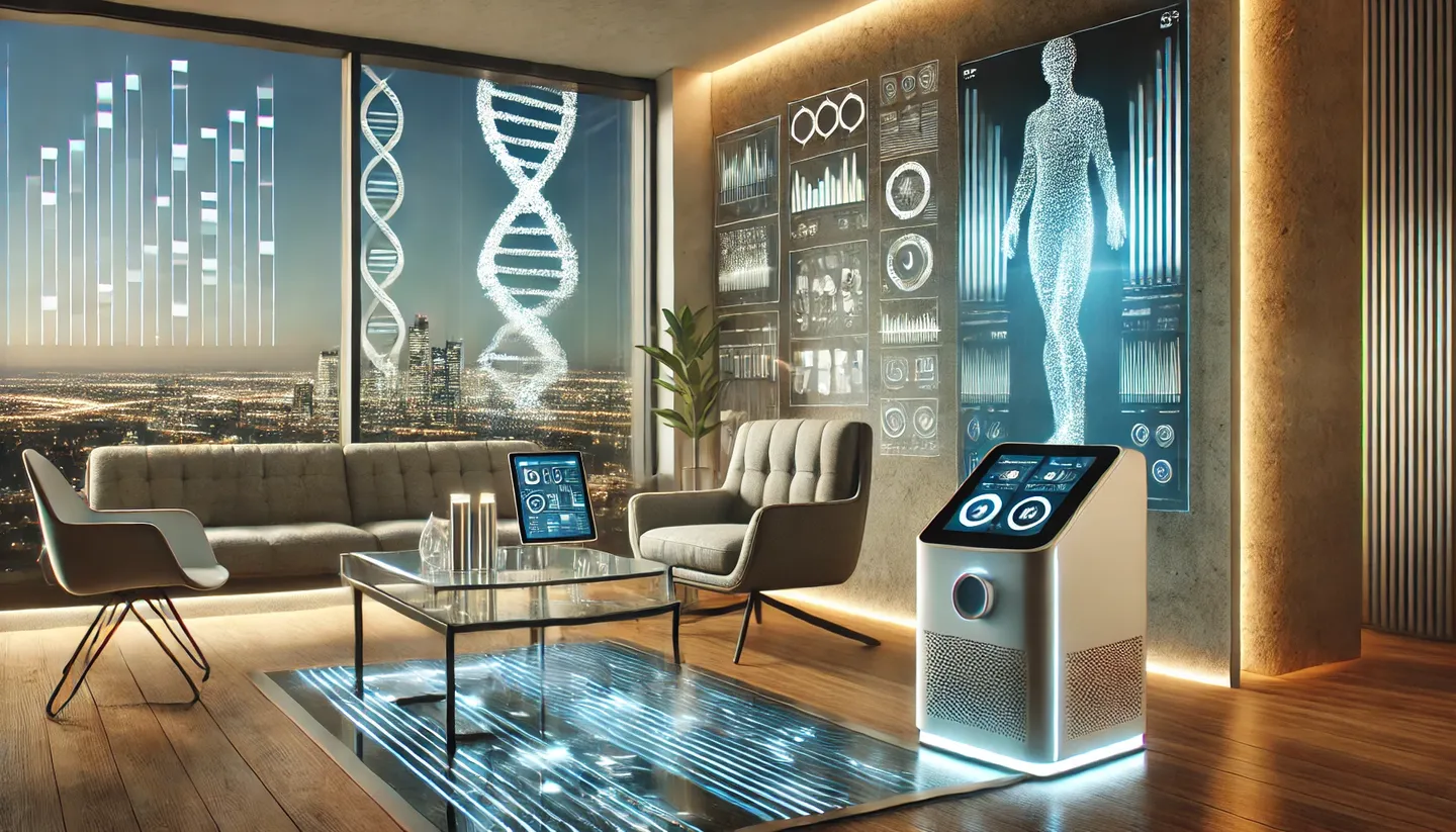 Futuristic Health Check: At-Home DNA Monitors Become Standard