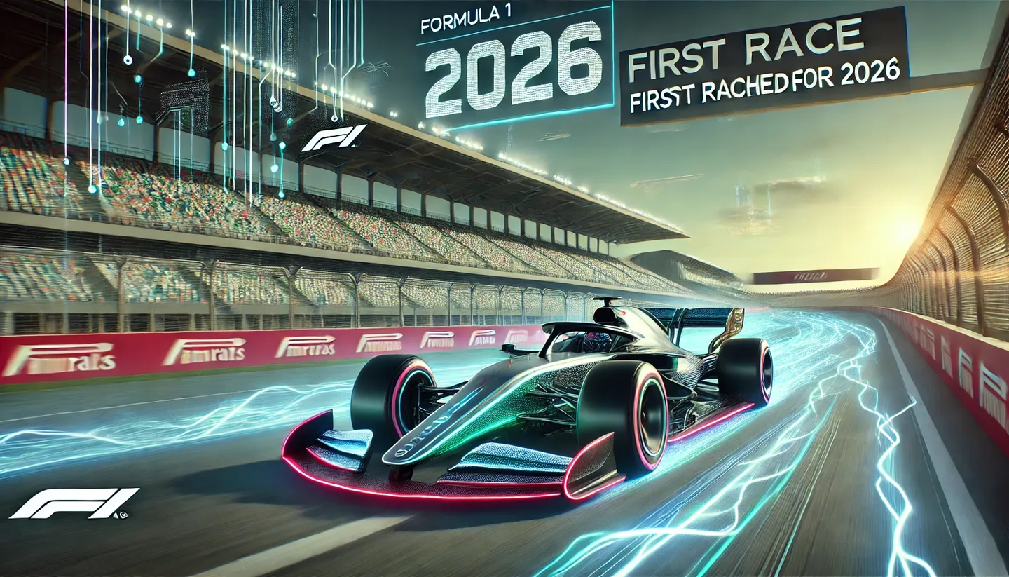 Formula 1 Goes Electric: First Race Scheduled for 2026