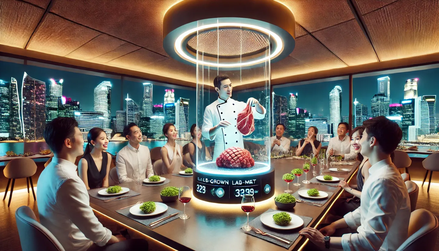 World’s First Lab-Grown Meat Restaurant Opens in Singapore