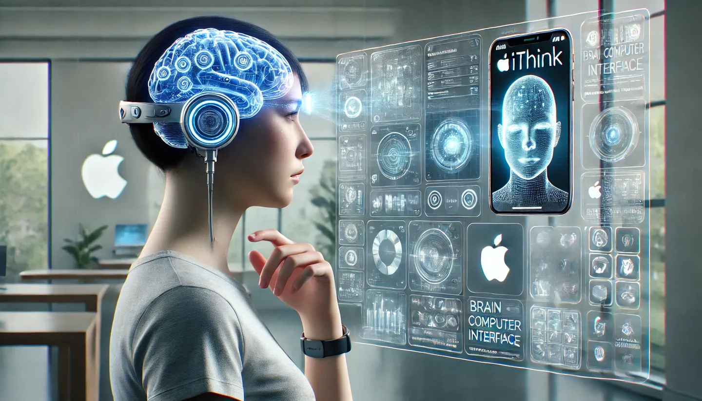 Apple Launches iThink: A Brain-Computer Interface for Everyday Use