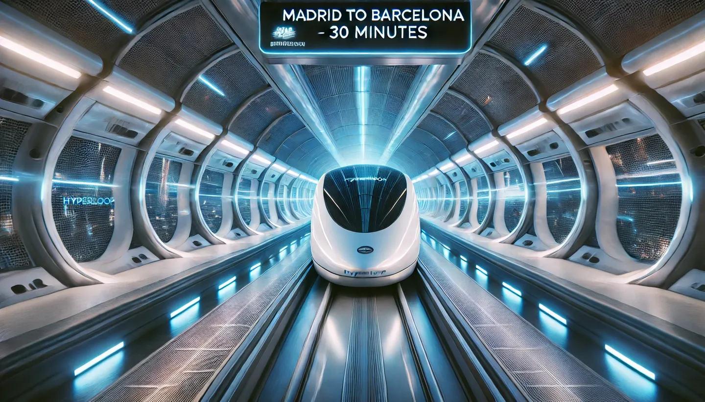 Elon Musk’s Hyperloop Connects Madrid to Barcelona in 30 Minutes: The Future of Transportation is Here