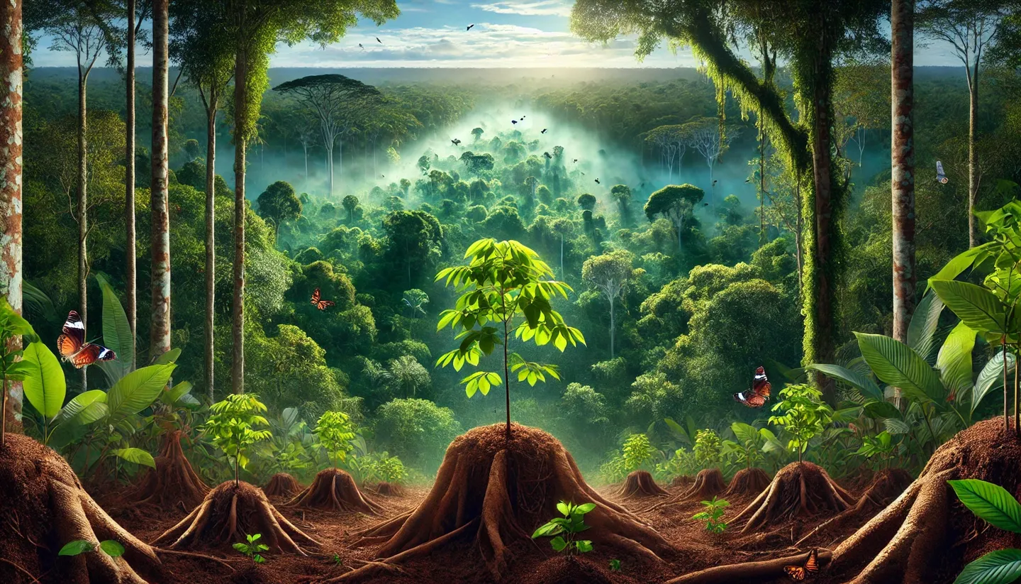 Amazon Rainforest Regrows 20% of Lost Trees in Record Reforestation Effort