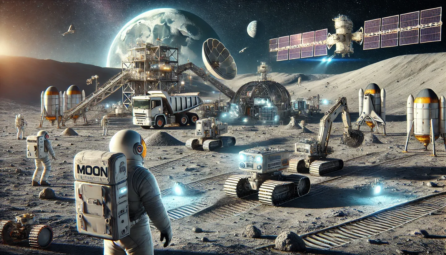 Private Space Companies Plan Moon Mining Operations by 2030