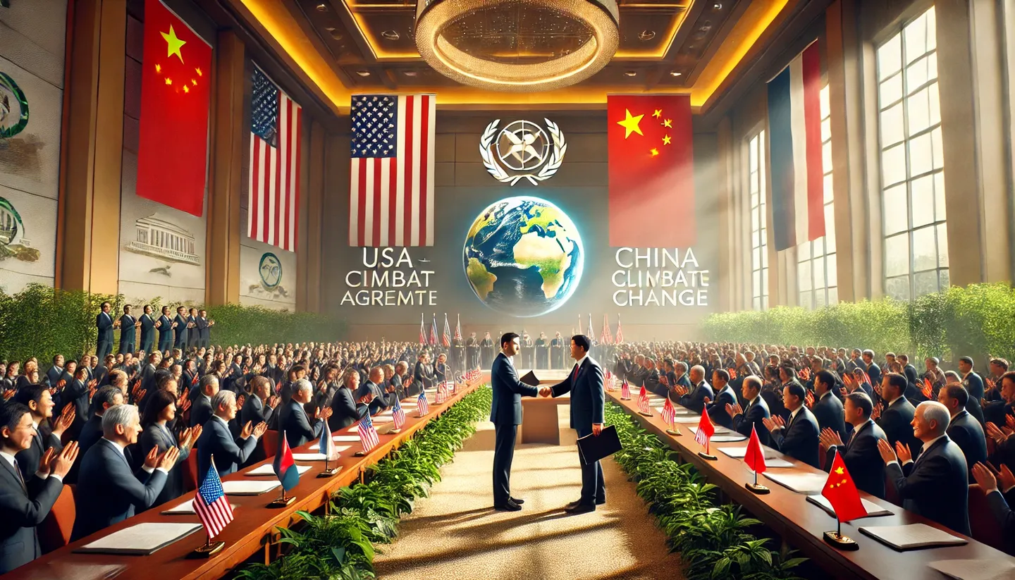 USA and China Join Forces to Combat Climate Change: Historic Agreement Signed