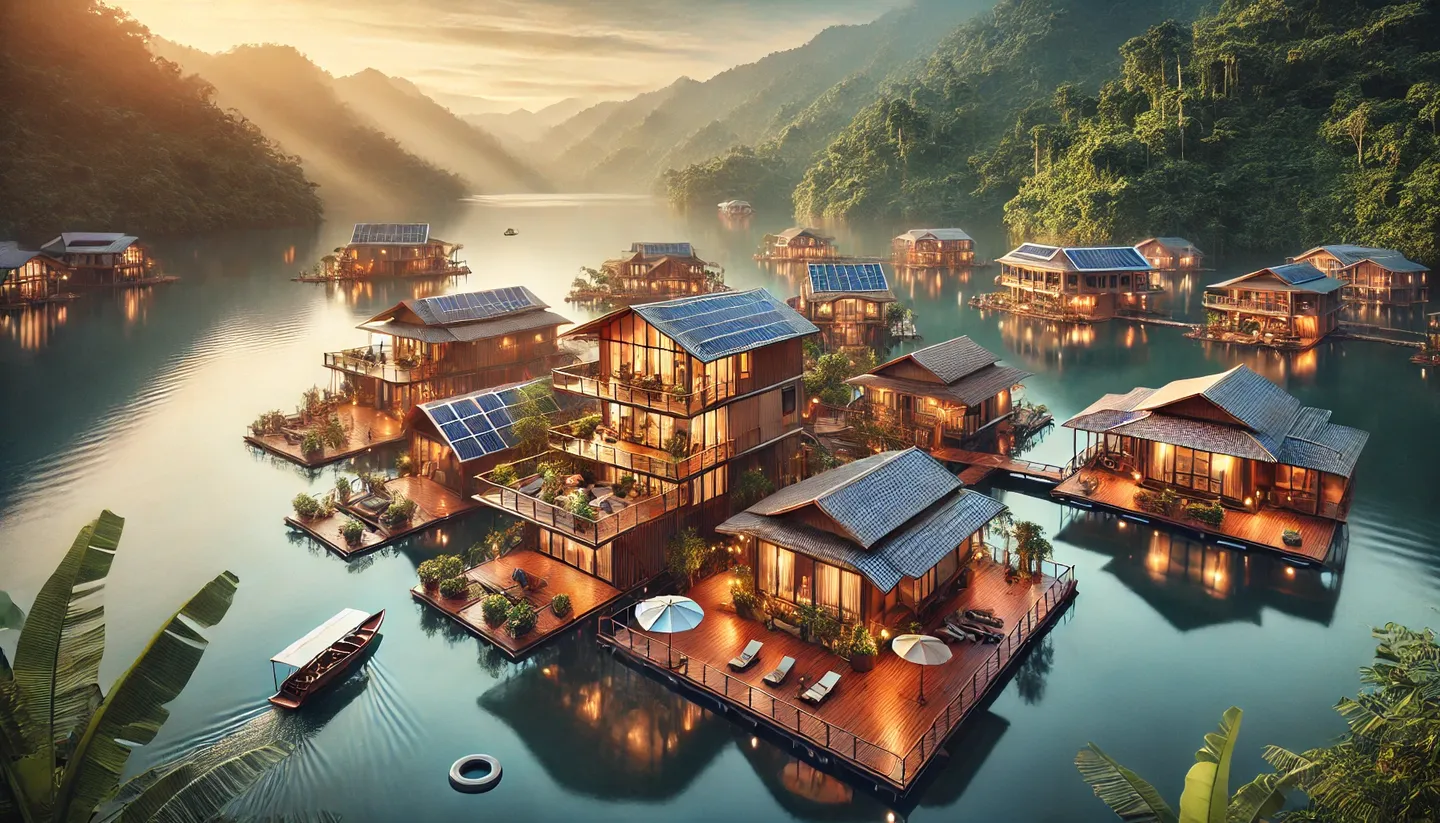 Floating Hotels and Houses Offer a Unique Travel Experience