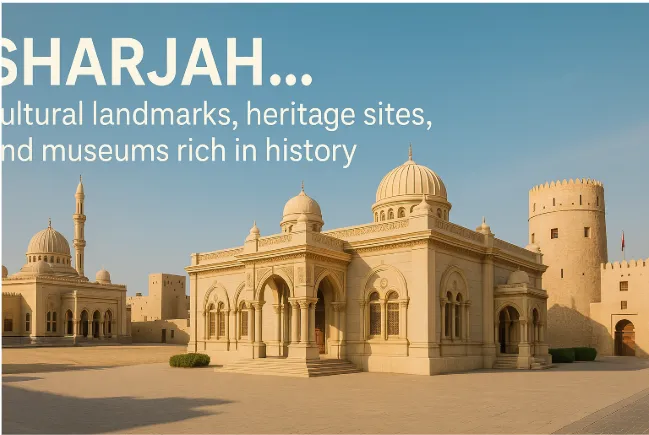 Sharjah... Cultural Landmarks, Heritage Sites, and Museums Rich in History