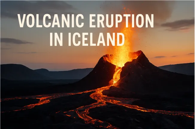 Volcanic Eruption in Iceland: A Fiery Spectacle That Captivated the World
