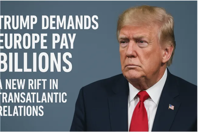 Trump Demands Europe Pay Billions: A New Rift in Transatlantic Relations