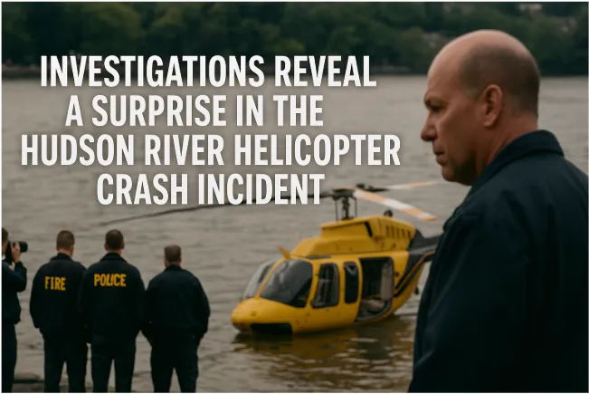 Investigations Reveal a Surprise in the Hudson River Helicopter Crash Incident