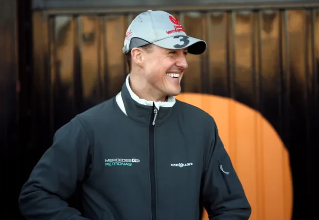 Schumacher Flies a Helicopter to See His Granddaughter - A Heartwarming Family Reunion in the Skies