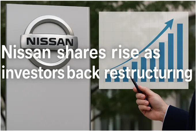 Nissan Shares Rise as Investors Back Restructuring