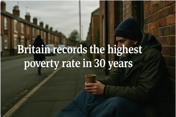 Britain Records the Highest Poverty Rate in 30 Years - A Nation at a Crossroads