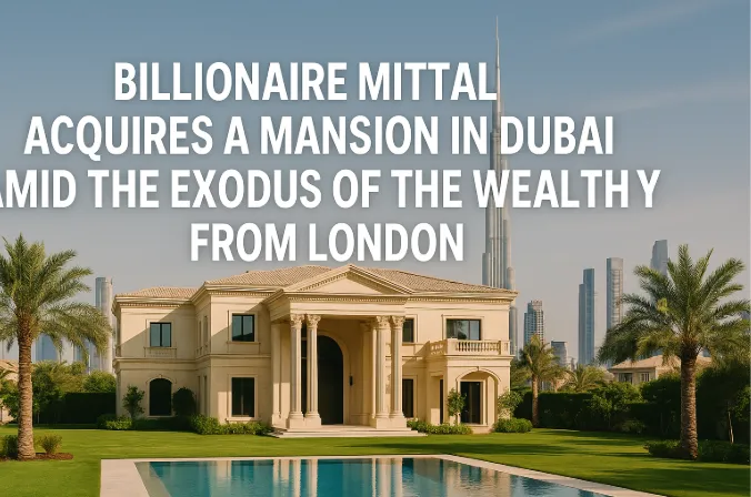 Billionaire Mittal Acquires a Mansion in Dubai Amid the Exodus of the Wealthy from London