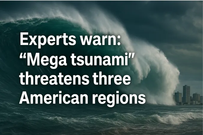 Experts Warn: "Mega Tsunami" Threatens Three American Regions
