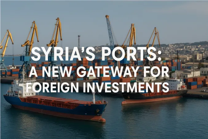 Syria's Ports: A New Gateway for Foreign Investments
