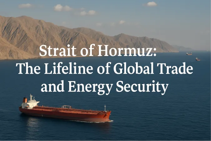 Strait of Hormuz: The Lifeline of Global Trade and Energy Security