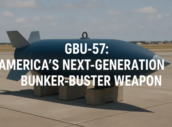 GBU-57: America’s Next-Generation Bunker-Buster Weapon