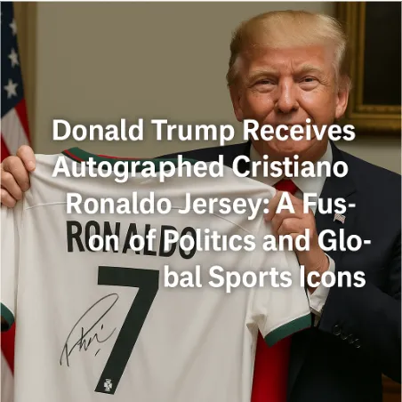 Donald Trump Receives Autographed Cristiano Ronaldo Jersey: A Fusion of Politics and Global Sports Icons