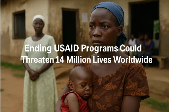 Ending USAID Programs Could Threaten 14 Million Lives Worldwide