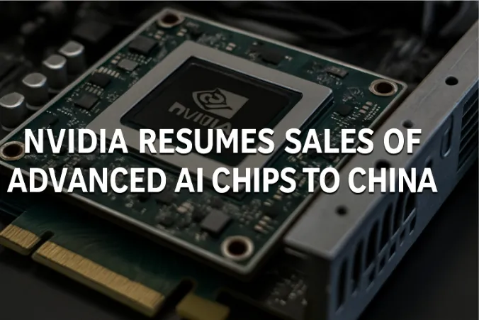 NVIDIA Resumes Sales of Advanced AI Chips to China