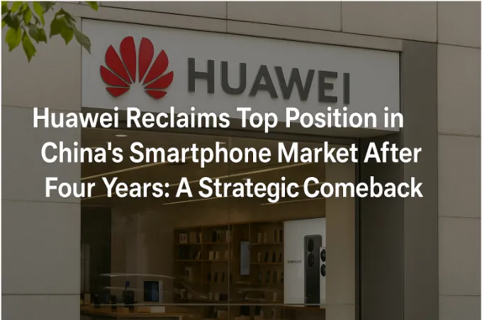 Huawei Reclaims Top Position in China's Smartphone Market After Four Years: A Strategic Comeback
