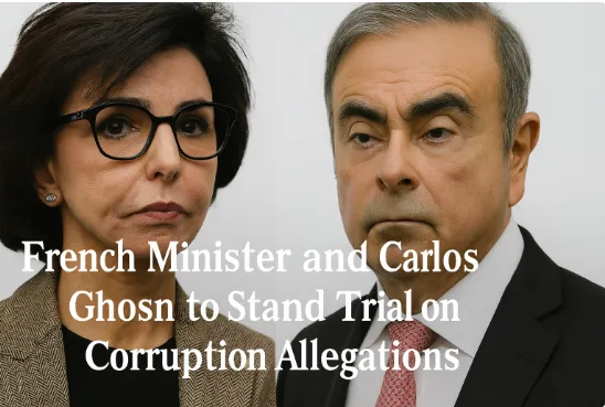 French Minister and Carlos Ghosn to Stand Trial on Corruption Allegations