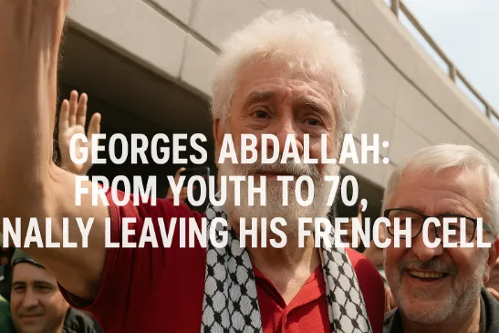 Georges Abdallah: From Youth to 70, Finally Leaving His French Cell
