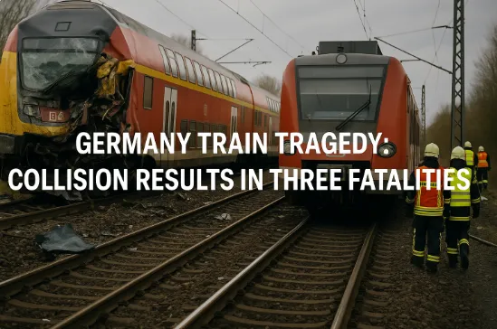 Germany Train Tragedy: Collision Results in Three Fatalities