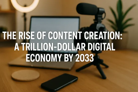 The Rise of Content Creation: A Trillion-Dollar Digital Economy by 2033