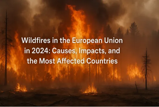 Wildfires in the European Union in 2024: Causes, Impacts, and the Most Affected Countries