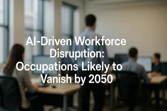AI-Driven Workforce Disruption: Occupations Likely to Vanish by 2050