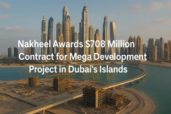 Nakheel Awards $708 Million Contract for Mega Development Project in Dubai’s Islands