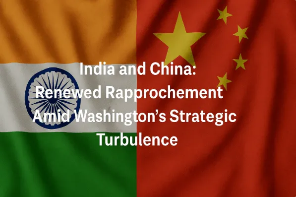 India and China: Renewed Rapprochement Amid Washington’s Strategic Turbulence