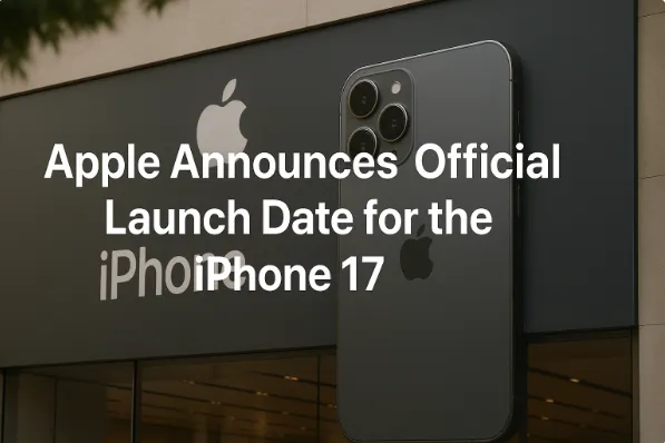 Apple Announces Official Launch Date for the iPhone 17