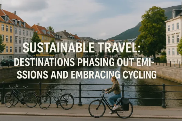 Sustainable Travel: Destinations Phasing Out Emissions and Embracing Cycling