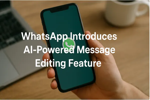 WhatsApp Introduces AI-Powered Message Editing Feature