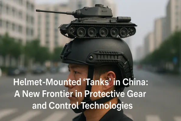 Helmet-Mounted ‘Tanks’ in China: A New Frontier in Protective Gear and Control Technologies