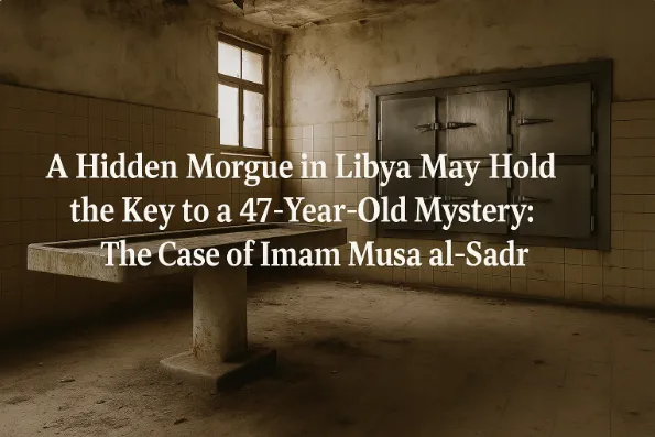A Hidden Morgue in Libya May Hold the Key to a 47-Year-Old Mystery: The Case of Imam Musa al-Sadr