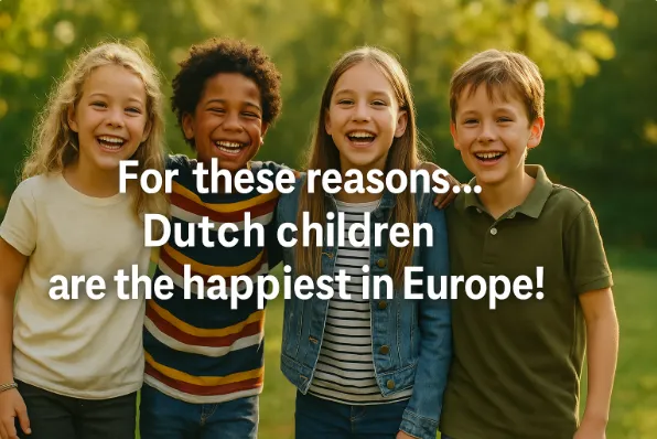 For These Reasons… Dutch Children Are the Happiest in Europe!